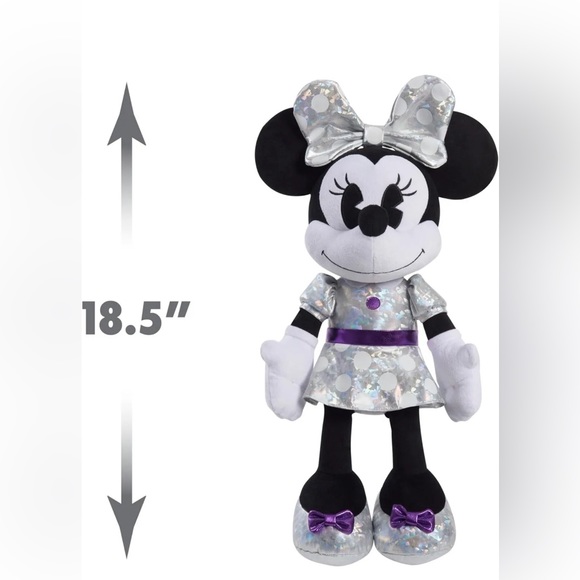 New Disney100 Years of Wonder Minnie Mouse Large Plush Stuffed Animal 2023 - Picture 2 of 7